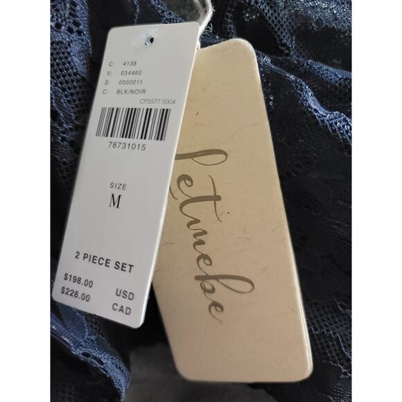 Anthropologie Black Lace Dress Set - New - Size Small - Picture 5 of 5